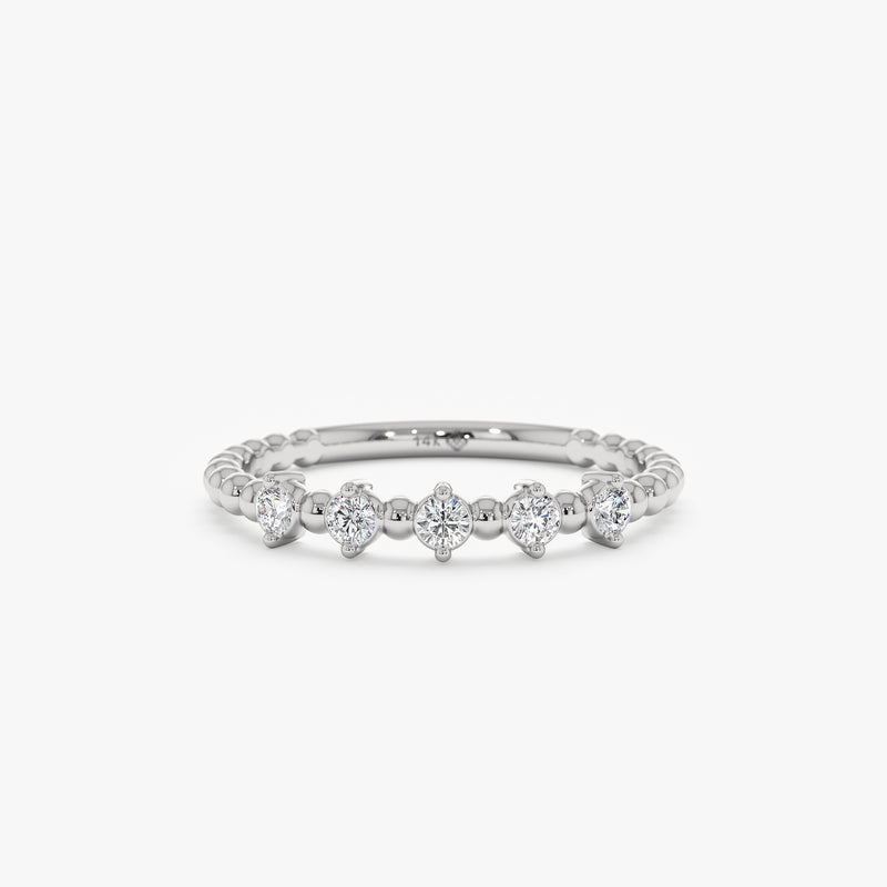 White Gold Diamond Ring