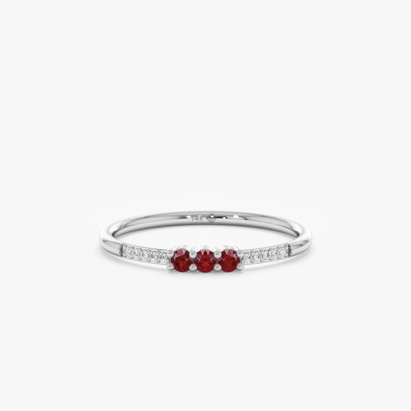 Ruby and Diamond Ring