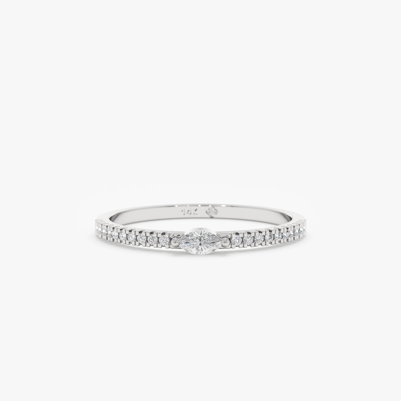 white gold marquise diamond ring