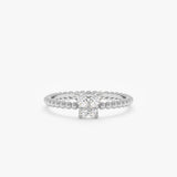 White Gold Diamond Butterfly Ring