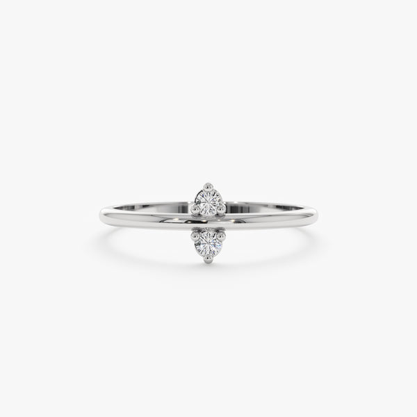 White Gold Diamond Engagement Ring