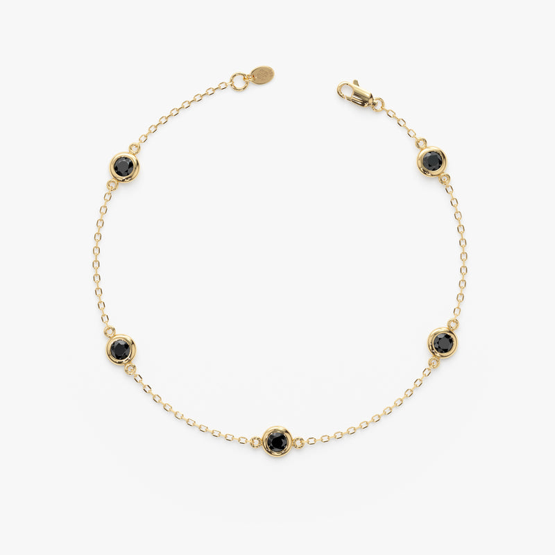 black Diamond By the Yard Bracelet