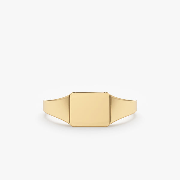 Solid Gold Signet Ring
