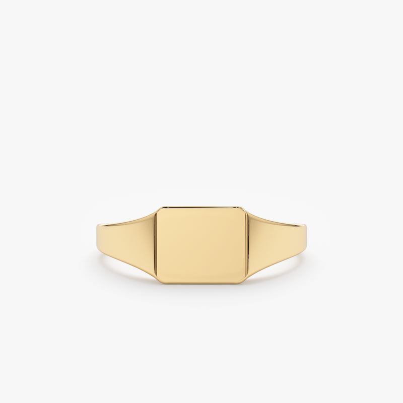 Solid Gold Signet Ring