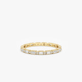 Diamond Dot Dash Eternity Ring