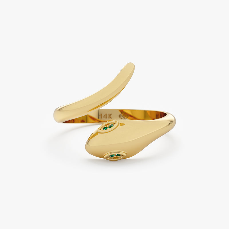 Emerald Gold Ring