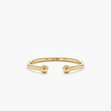 Open Ball Cuff Ring