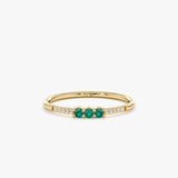 Diamond Emerald Ring