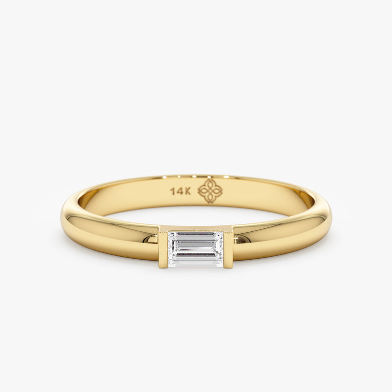 Baguette Diamond Band