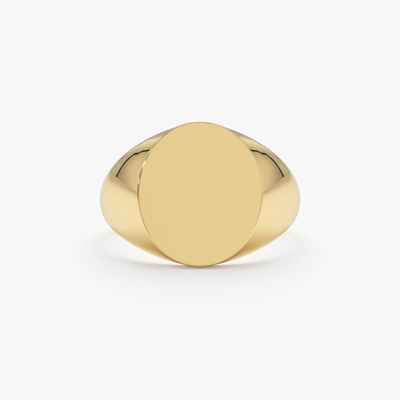Yellow Gold Signet Ring