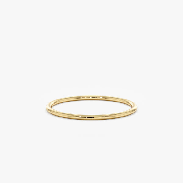 1 mm Classic Gold Wedding Band