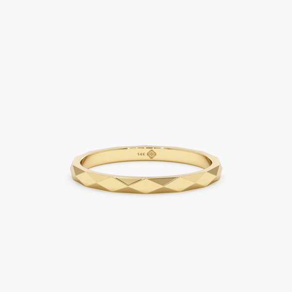Solid Gold Wedding Band
