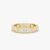 Large Baguette Diamond Eternity Ring