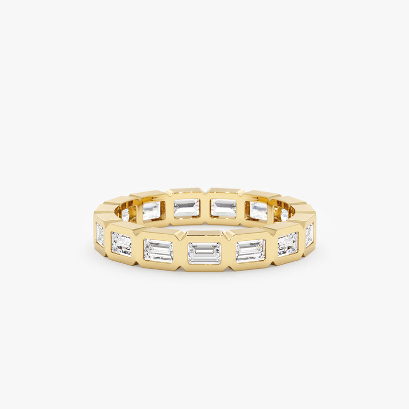 Large Baguette Diamond Eternity Ring