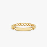 Cuban Chain ID Ring