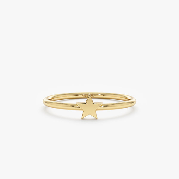 Gold Mini Star Ring