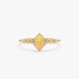 opal engagement ring