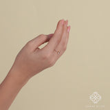 Natural Moonstone June Ring