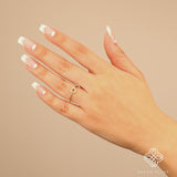 Mini Diamond Heart Ring