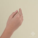 Natural Rose Quartz Gemstone Ring