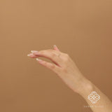 petite diamond infinity ring