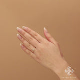 Gold Diamond Clover Ring