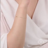 handmade star bracelet with natural diamonds