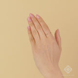 Natural Diamond Claw Ring