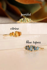 handmade birthstone rings