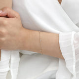 handmade natural diamond bracelet