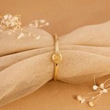 solid gold october birthstone