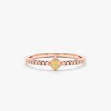 Rose Gold Handmade Petite Band