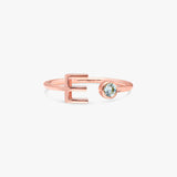 rose gold custom ring