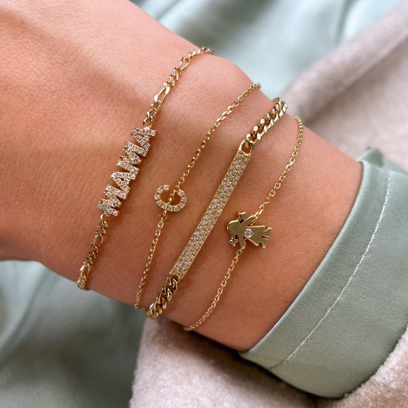 Sarah Elise Jewelry Personalized Bracelet Set