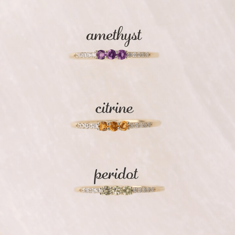 minimalistic engagement rings