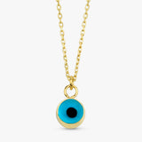 Glass Evil Eye Necklace