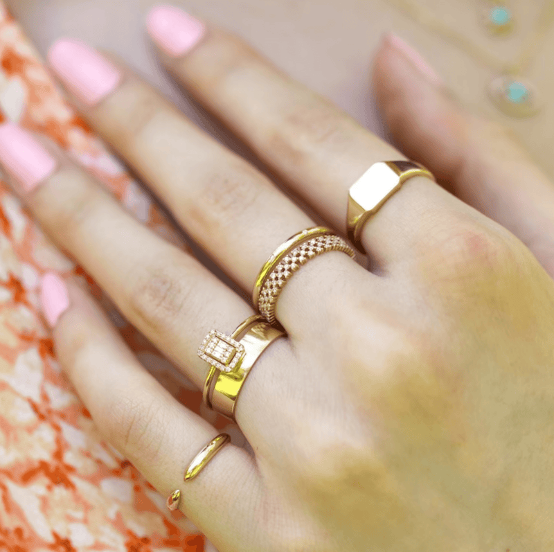 sarah elise jewelry ring stack